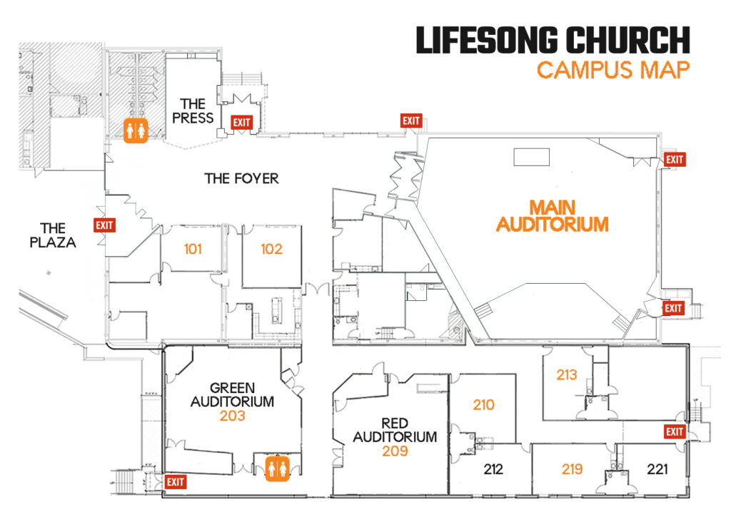 Lifesong Church Map